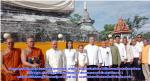 น่าน!ทำบุญยิ่งใหญ่ วันวิสาขะบูชา (งานประเพณีแปดเป็ง)สักการะพระธาตุเข้าน้อยประจำปี2569มีท่านรองผู้ว่าฯ นส.ณัฐยาน์ ทวีวงศ์  มาเป็นประธานในพิธี  ทำการเปิดงานในการ ทำบุญเปลี่ยนผ้าแพร รอบองค์พระธาตุเขาน้อย โดยมีท่าน ธนกฤต กลิ่นนาค นายกสมาคมสื่อมวลชนเอเชีย(ประเ